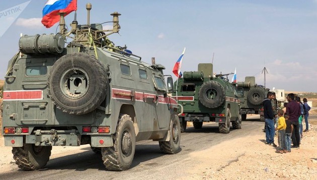 Rusia dan Turki melaksanakan patroli gabungan  ke-8 di Suriah Utara