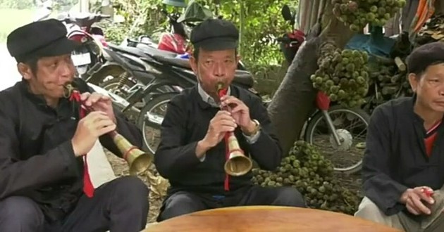 Seruling Pi Le, instrumen musik budaya tradisional dari warga etnis minoritas Giay