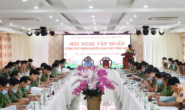 Konferensi Pelatihan tentang  Pekerjaan HAM Kawasan Vietnam Selatan
