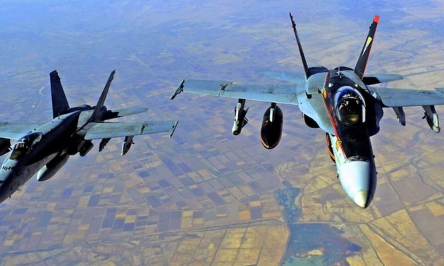AS Melakukan Serangan Udara terhadap Target Kelompok Milisia yang Didukung Iran di Suriah dan Irak