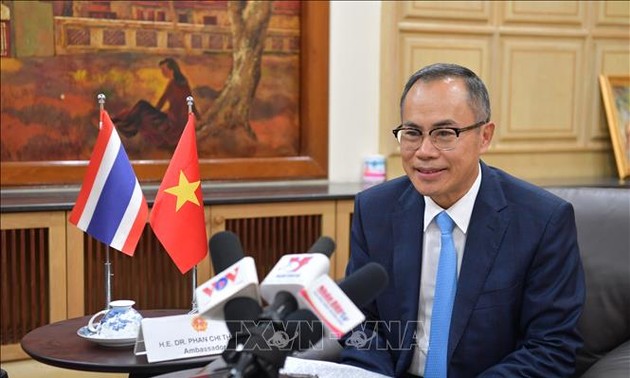 Bertekad Membawa Hubungan Kemitraan Strategis Vietnam-Thailand ke Satu Ketinggian Baru