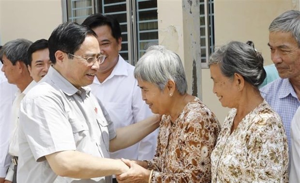 PM Pham Minh Chinh Lakukan Kontak Dengan Para Pemilih Kota Can Tho