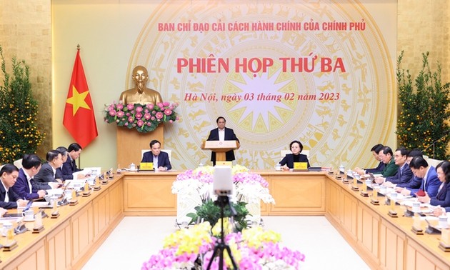 PM Pham Minh Chinh Pimpin Sidang ke-3 Badan Pengarah Urusan Reformasi Administrasi 