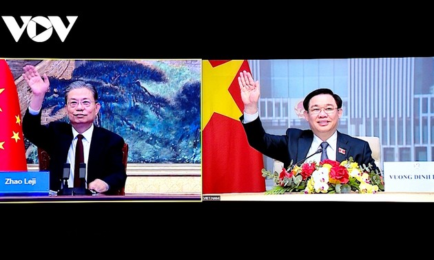 Vietnam-Tiongkok Mendorong Kuat Kerja Sama Badan Legislatif, Turut Memperkuat Hubungan Kemitraan Strategis yang Komprehensif