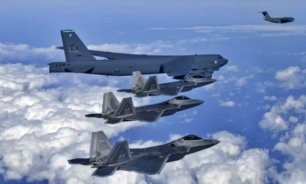AS Gelar Pesawat Pengebom B-52 ke Semenanjung Korea