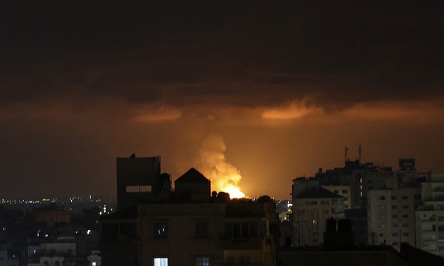 Israel Terus Melaksanakan Serangan Udara terhadap Jalur Gaza