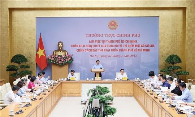 Berupaya Menyukseskan Semua Mekanisme dan Kebijakan Khusus bagi Kota Ho Chi Minh          
