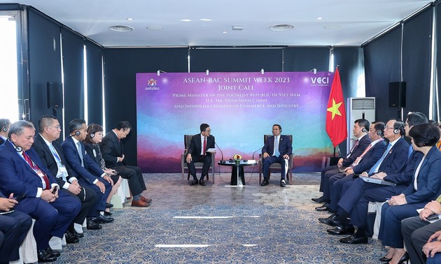 PM Vietnam, Pham Minh Chinh Terima Pimpinan KADIN