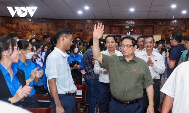 PM Vietnam, Pham Minh Chinh Berkontak dengan Para Pemilih Muda Kota Can Tho