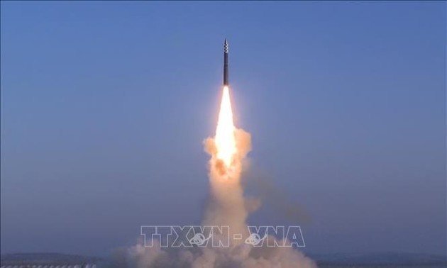 AS-Jepang-Republik Korea Keluarkan Pernyataan Bersama yang Kutuk Peluncuran-Peluncuran Rudal RDRK
