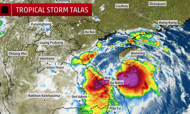 Vietnam strives to minimize damage from Talas storm