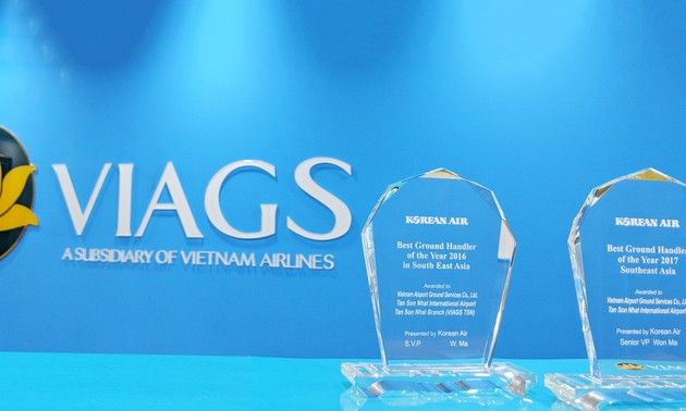 VIAGS wins award for best ground service in Southeast Asia for 2 consecutive years 