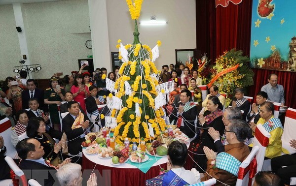 Lao New Year festival celebrated in Hanoi