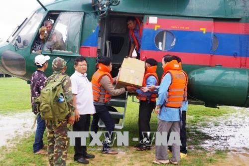 Defence ministry helps Laos recover from dam collapse