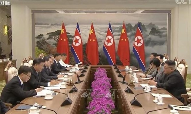 Xi, Kim agree to deepen bilateral ties for peac, stability