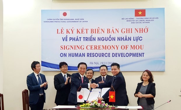 MoU enables more Vietnamese to work in Japan’s Kanagawa prefecture 