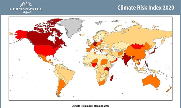 Vietnam ranks sixth in Global Climate Risk Index