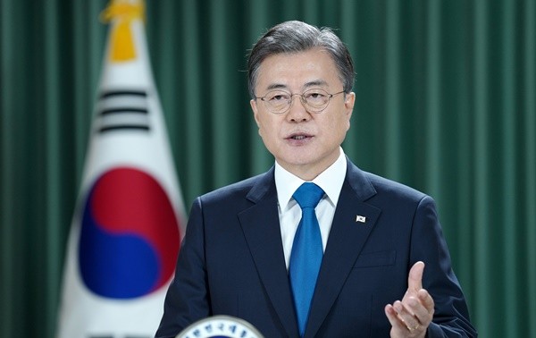 South Korean President proposes declaring end to Korean War