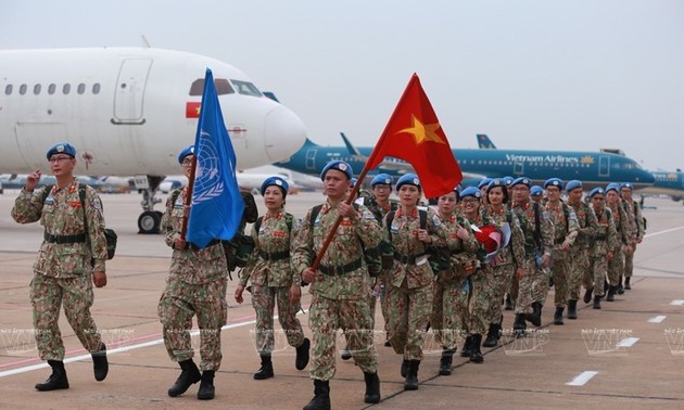 Vietnamese “blue beret” officers - Messengers of peace