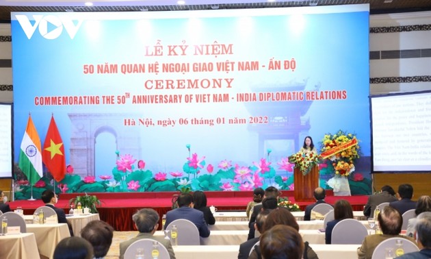Vietnam, India celebrate 50 years of diplomatic ties