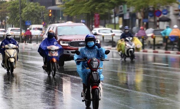 Cold spell brings rains to northern, north central Vietnam
