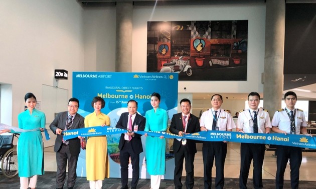 Vietnam Airlines opens direct flight from Hanoi to Melbourne