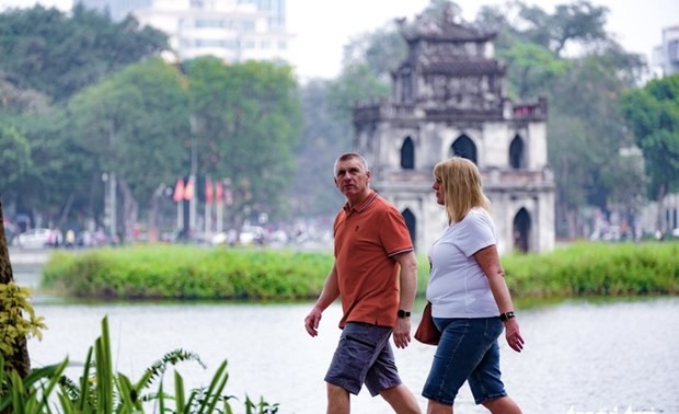 Foreign tourists to Hanoi surpass yearly plan