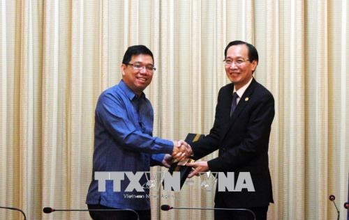 Kota Ho Chi Minh dan Filipina memperhebat kerjasama dan pertukaran perdagangan