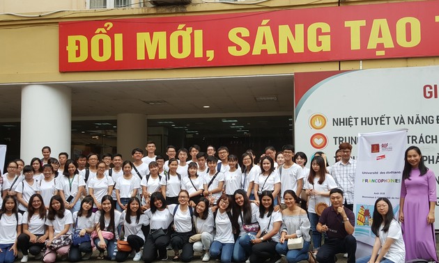 Mahasiswa Francophonie enam negara ikut serta pada sekolah musim panas di Vietnam