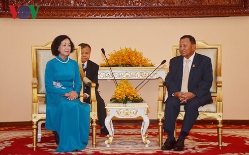 Memperkuat hubungan solidaritas, persahabatan dan kerjasama komprehensif antara Vietnam dan Kamboja