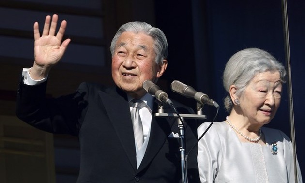 Kaisar Akihito menyampaikan pesan Tahun Baru terakhir sebelum lengser