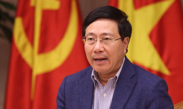Deputi Perdana Menteri Vietnam, Pham Binh Minh memimpin sidang tentang pekerjaan persiapan penyelenggaraan pertemuan puncak ke-2 AS – RDRK di Vietnam