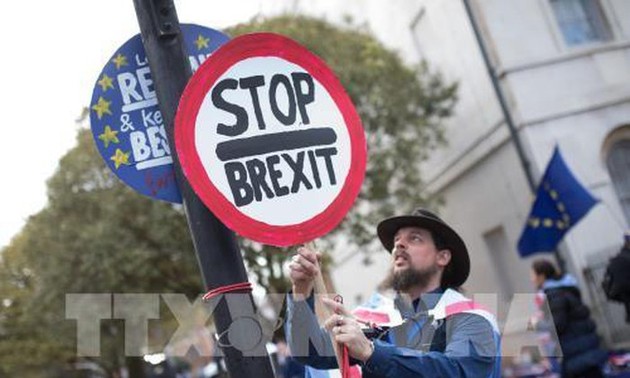 Pawai memprotes Brexit yang paling besar selama banyak dekade di London