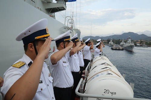 Latihan lapangan tentang keamanan maritim ADMM+