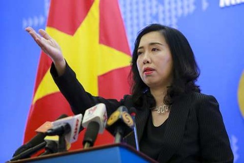 Vietnam meminta kepada Tiongkok supaya menghentikan pelanggaran-pelanggaran di wilayah laut di Vietnam