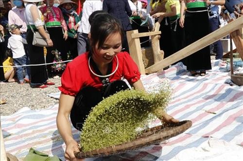Festival emping ketan Tu Le: Memuliakan nilai budaya tradisional warga etnis minoritas Thai