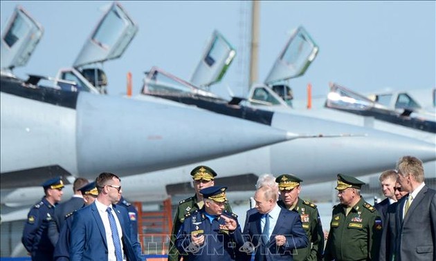 Presiden Putin berseru supaya memperkuat kekuatan militer Rusia