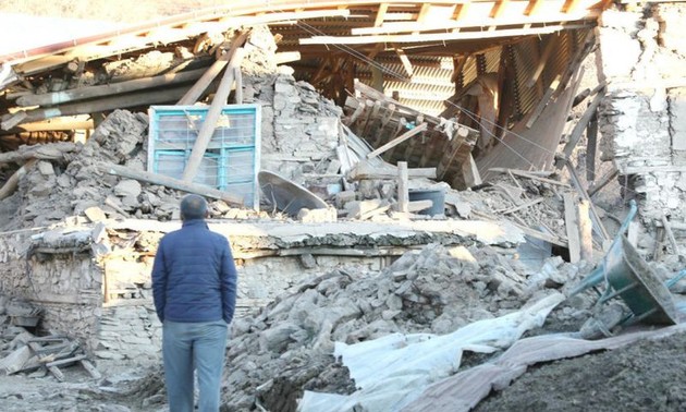  Presiden Turki: Akan menggunakan semua sumber daya untuk menemukan orang yang selamat dalam gempa bumi
