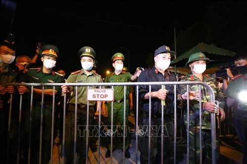 Kota Hanoi menghapuskan perintah isolasi di desa Ha Loi, kecamatan Me Linh, Kota Hanoi
