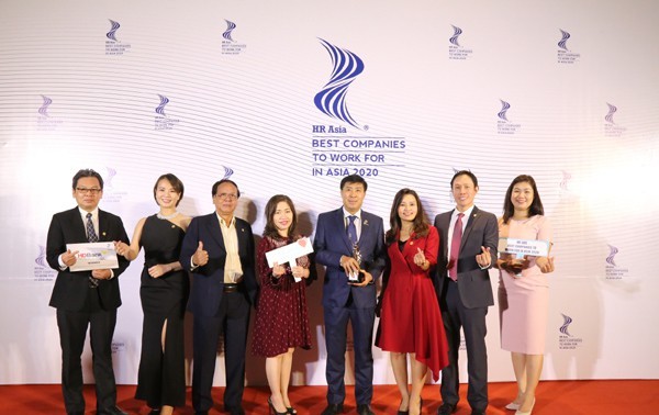 HD Bank dinobatkan dalam upacara penyampaian penghargaan “HR Asia Awards 2020”