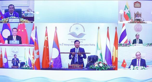 Pemimpin negara-negara MLC menilai tinggi prestasi-prestasi dalam kerjasama Mekong-Lancang