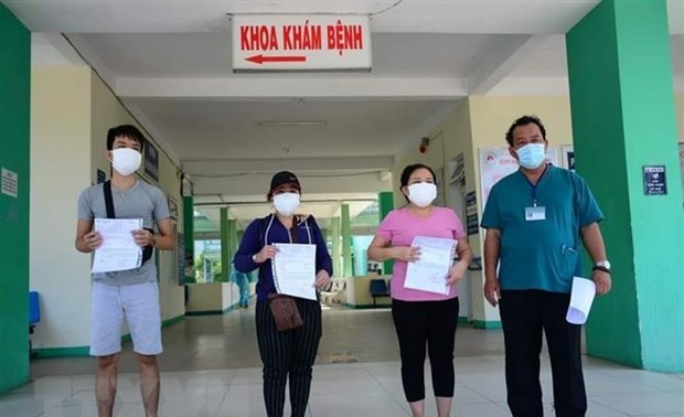 Ada pertambahan pasien Covid-19 yang dinyatakan sembuh di Kota Da Nang, Provinsi Quang Tri