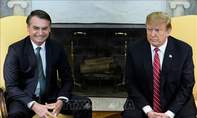 AS dan Brasil Menandatangani Kesepakatan-Kesepakatan Kerja Sama Baru
