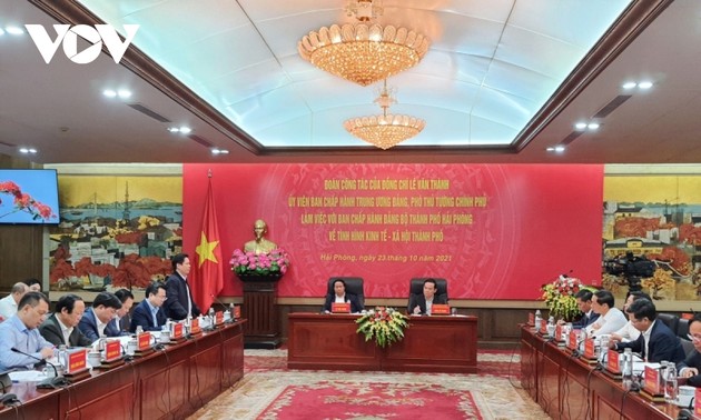 Kota Hai Phong Perlu Fokus dalam Pengembangan 3 Pilar Ekonomi