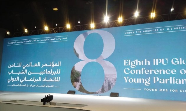 Upacara Pembukaan Konferensi  Legislator Muda Global ke-8 di Mesir