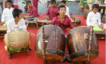 Das Fünf-Klänge-Orchester der Khmer