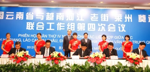 Zusammenarbeit zwischen Grenzprovinzen Vietnams und Chinas Provinz Yunnan