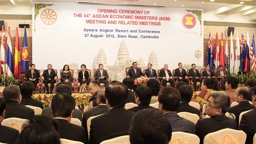 Eröffnung der ASEAN-Wirtschaftsministerkonferenz