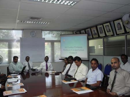 Vorstellung der Kommission für Unternehmen zwischen Sri Lanka und Vietnam