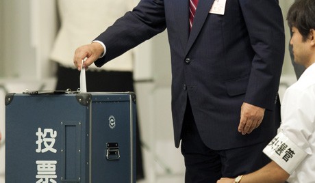 In Japan finden vorgezogene Parlamentswahlen statt